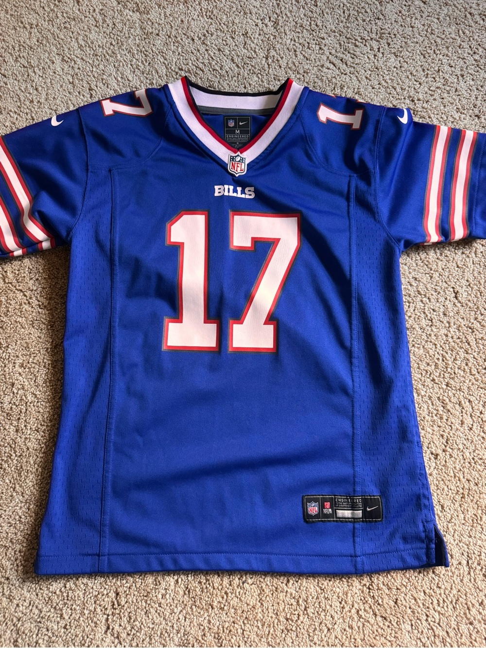 Nike Kids Buffalo Bills #17 Royal Blue Football Jersey